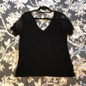Forever 21 lace v-neck top